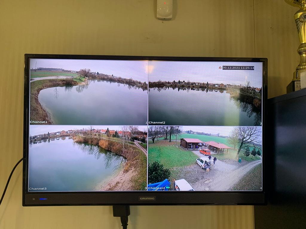 Jezero Jezevo nadzorne kamere