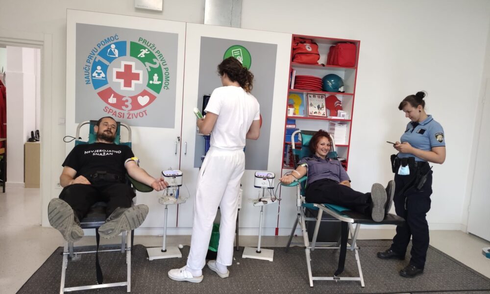 Akcija dobrovoljnog darivanja krvi Velika Gorica1
